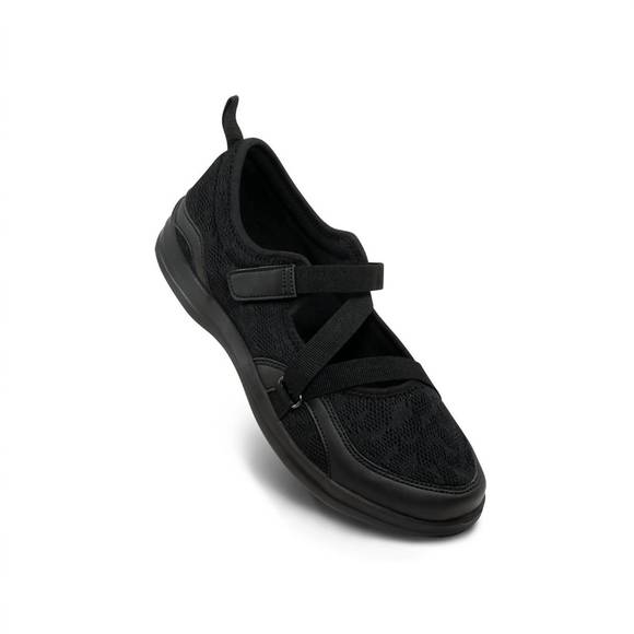 NEW APEX women’s mesh mary jane shoes in black